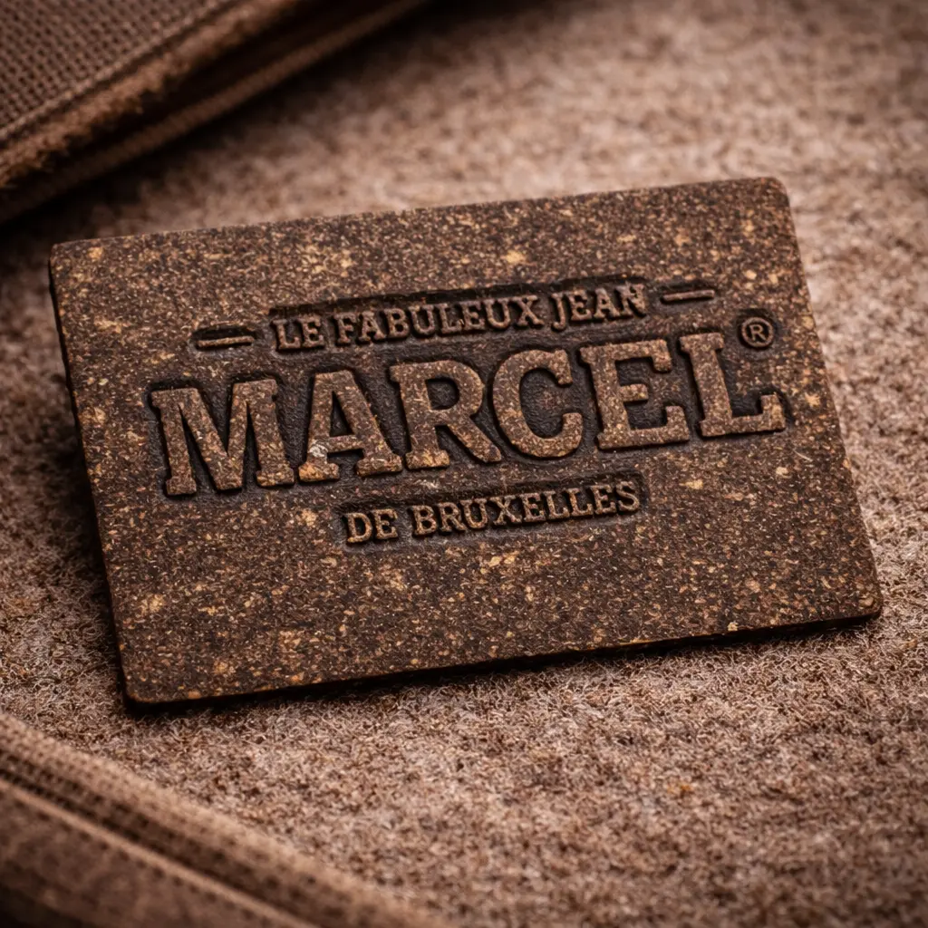 SL-3307 custom salpa label for denim and fashion brands