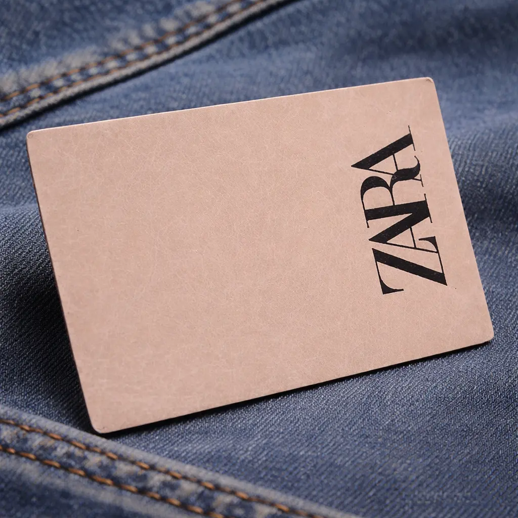 SL-3349 premium salpa label for garment branding